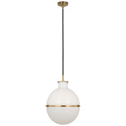 Visual Comfort Signature - TOB 5486HAB-WG - LED Pendant - Maxey - Hand-Rubbed Antique Brass