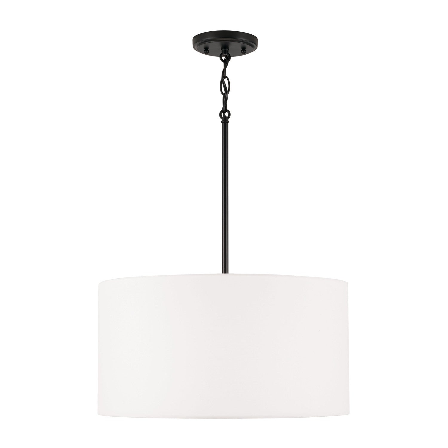 Capital Lighting - 314632MB-659 - Three Light Pendant - Alan - Matte Black