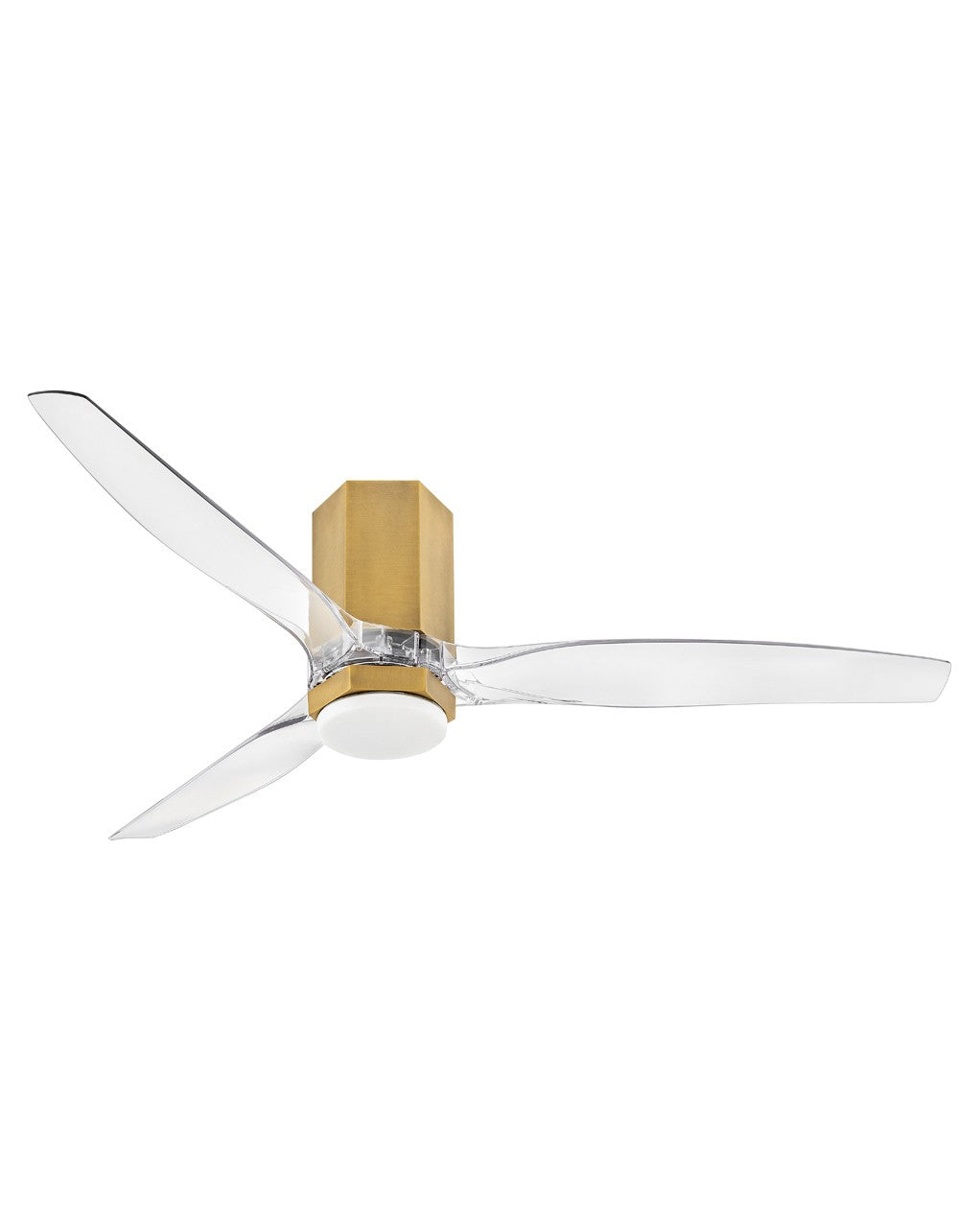 Hinkley - 905852FHB-LDD - 52"Ceiling Fan - Facet - Heritage Brass