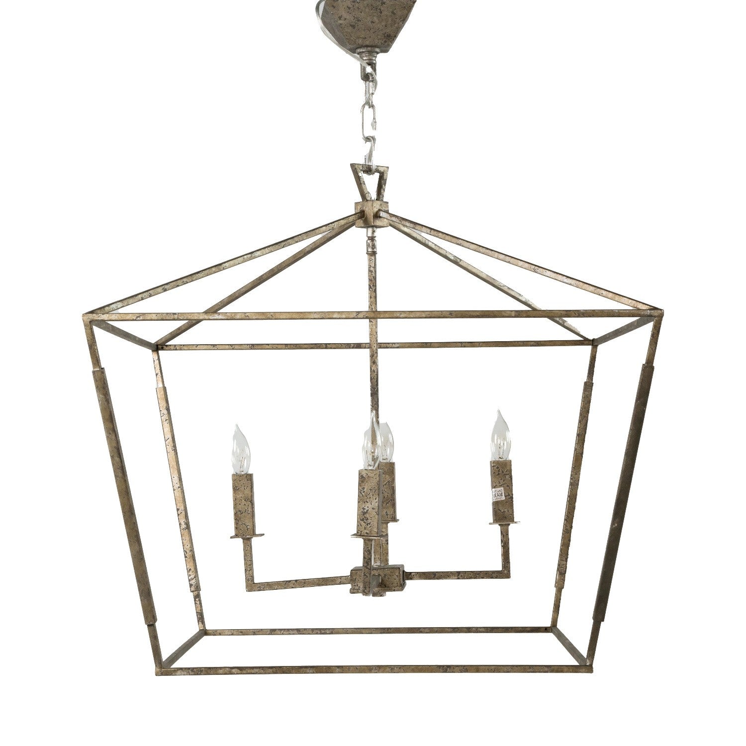 Gabby - SCH-153440 - Four Light Chandelier - Amelia - Antique Silver Leaf