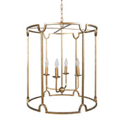 Gabby - SCH-153720 - Four Light Chandelier - Stella - Ashwell Gold