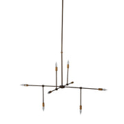 Gabby - SCH-166025 - Eight Light Chandelier - Lanier - Antique Brass/Matte Bronze