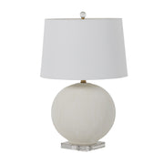 Gabby - SCH-166100 - One Light Table Lamp - Wheeler - Natural White Ceramic/Matte Antique Brass