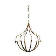 Gabby - SCH-168000 - Six Light Chandelier - Skei - Aged Brass/Clean Antique Gold