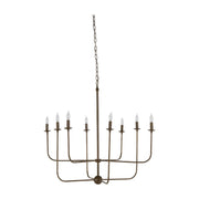 Gabby - SCH-168005 - Eight Light Chandelier - Lilly - Brushed Copper