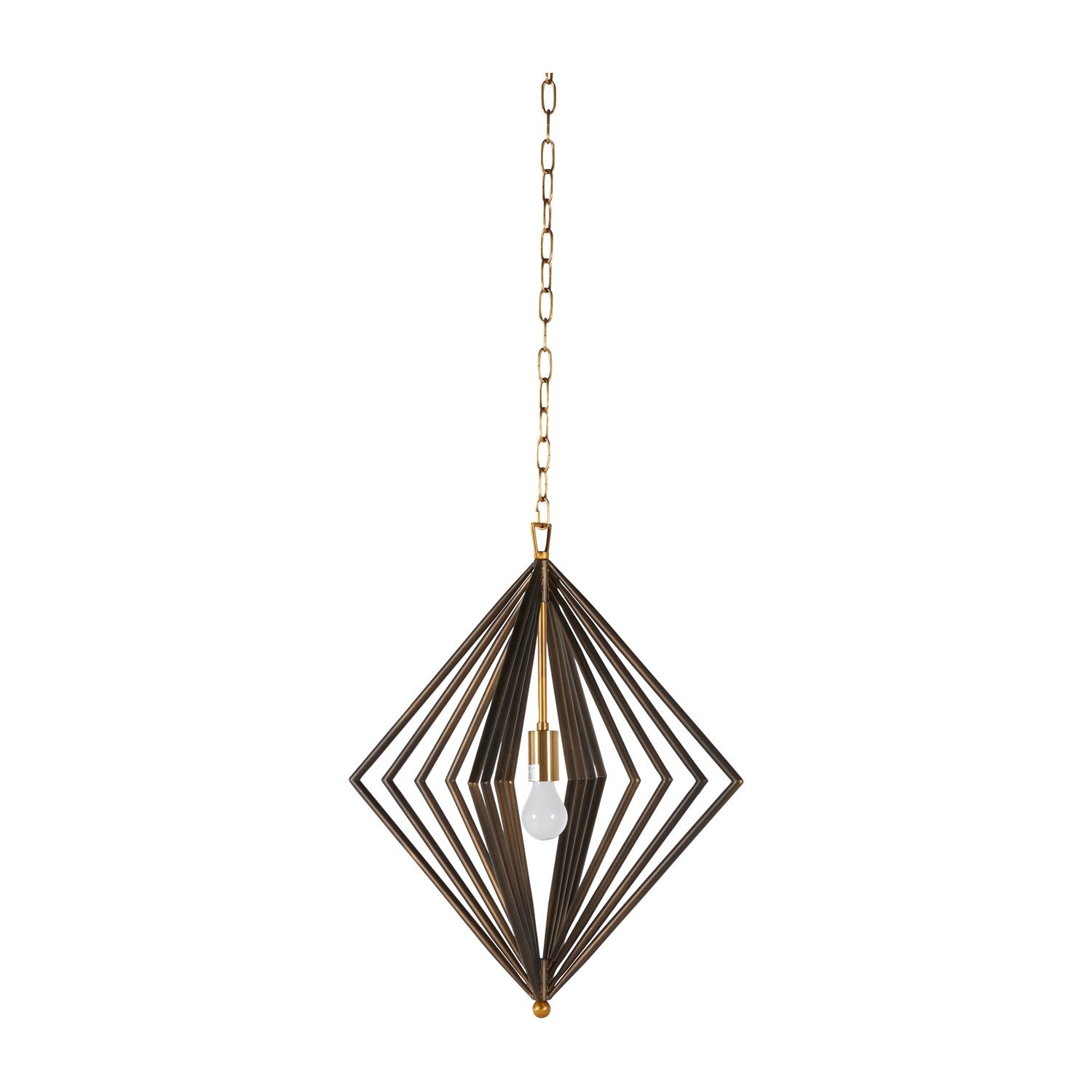 Gabby - SCH-168045 - One Light Pendant - Spari - Rubbed Bronze/Antique Brass