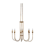 Gabby - SCH-169020 - Eight Light Chandelier - Kathleen - Gilded Gold