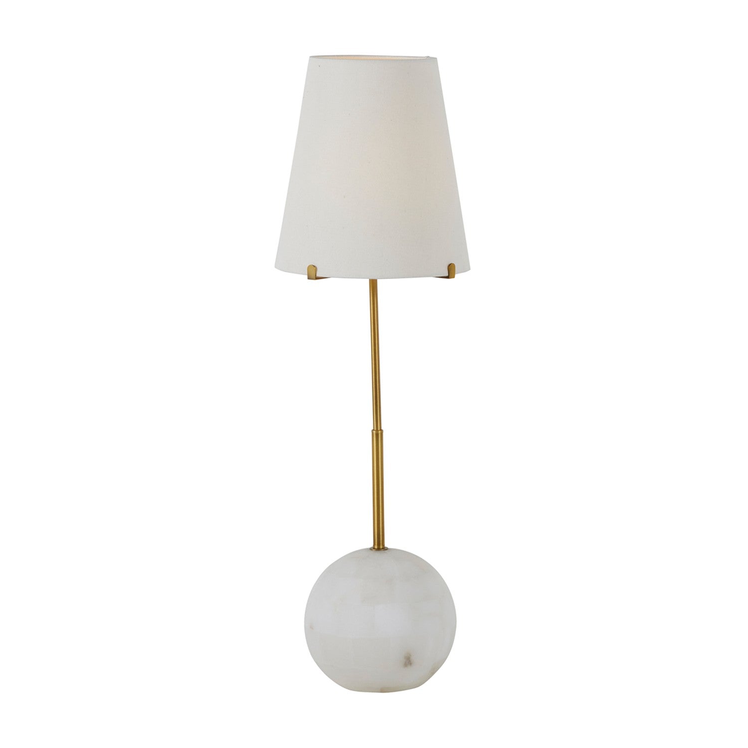 Gabby - SCH-169080 - One Light Table Lamp - Janie - Stained Gold/White Linen