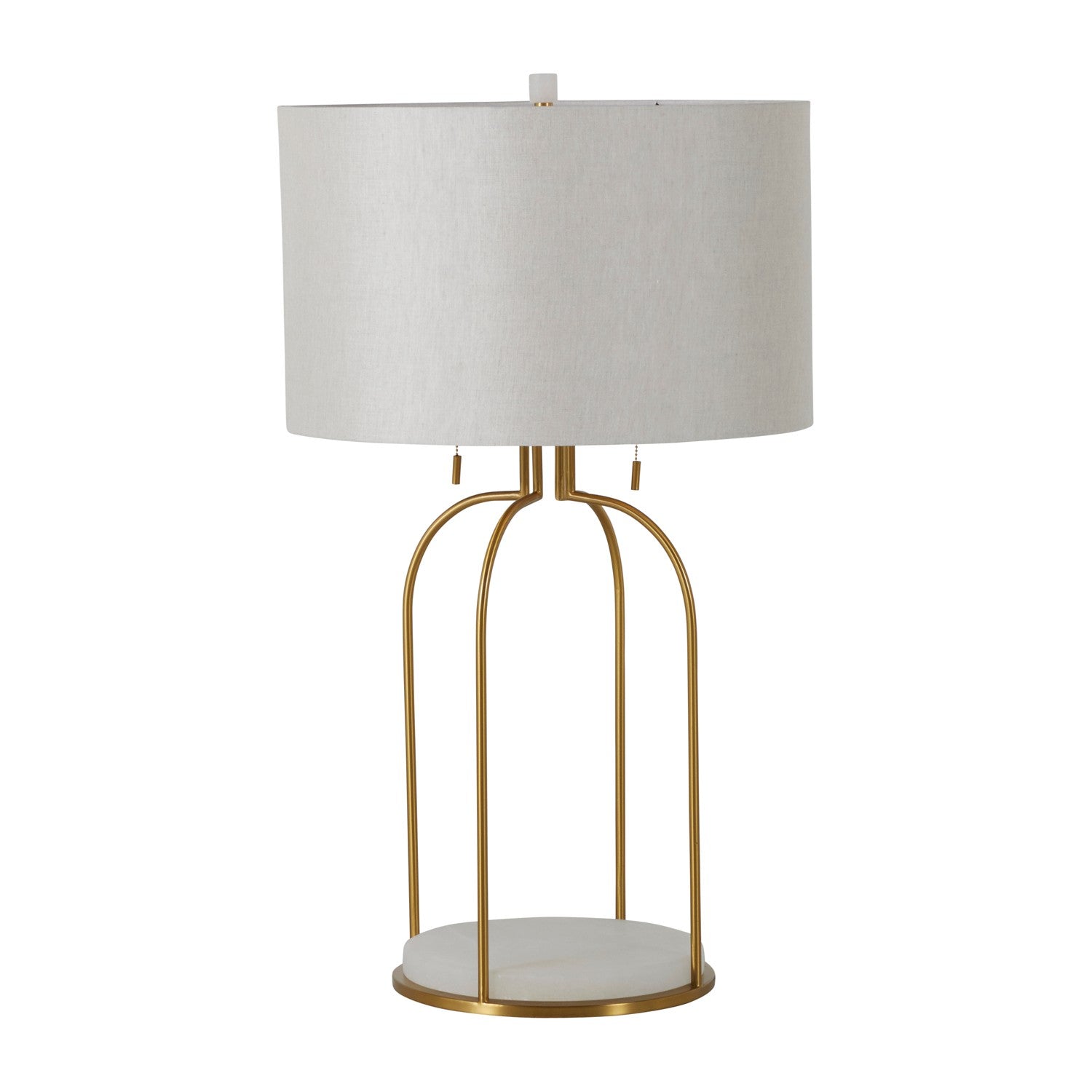 Gabby - SCH-169085 - One Light Table Lamp - Joan - Antique Bronze/White Linen