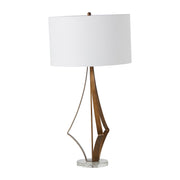 Gabby - SCH-169110 - One Light Table Lamp - Kenna - Bronze/White Linen