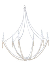 Gabby - SCH-170050 - Six Light Chandelier - Nakita - Plaster White/Coral White
