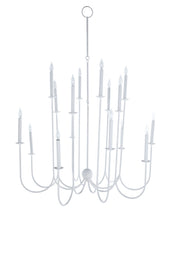 Gabby - SCH-170065 - 16 Light Chandelier - Snow - Plaster White