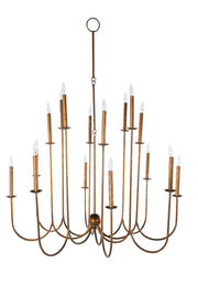 Gabby - SCH-170070 - 16 Light Chandelier - Snow - Ashwell Gold