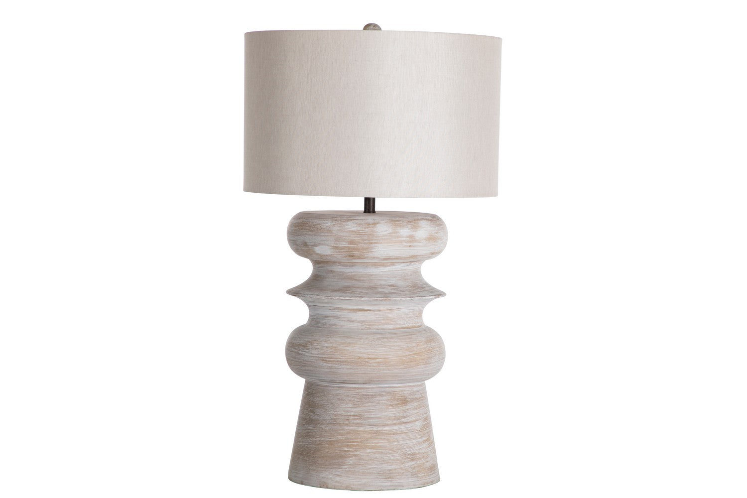 Gabby - SCH-175113 - One Light Table Lamp - Claudius - Light Washed Wood/Venetian Rust