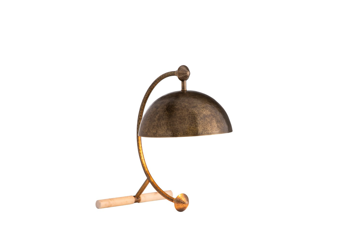 Gabby - SCH-175118 - One Light Task Lamp - Etna - Textured Brass/Specked White Marble