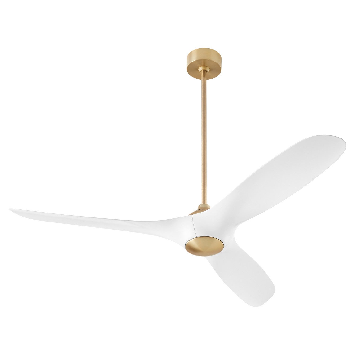 Quorum - 3-122-640 - 56" Ceiling Fan - Province - Aged Brass