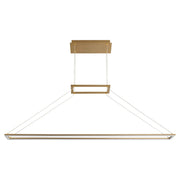 Quorum - 3-6055-40 - LED Pendant - Xanni - Aged Brass