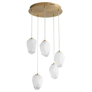 Quorum - 3-810-40 - LED Pendant - Vivo - Aged Brass