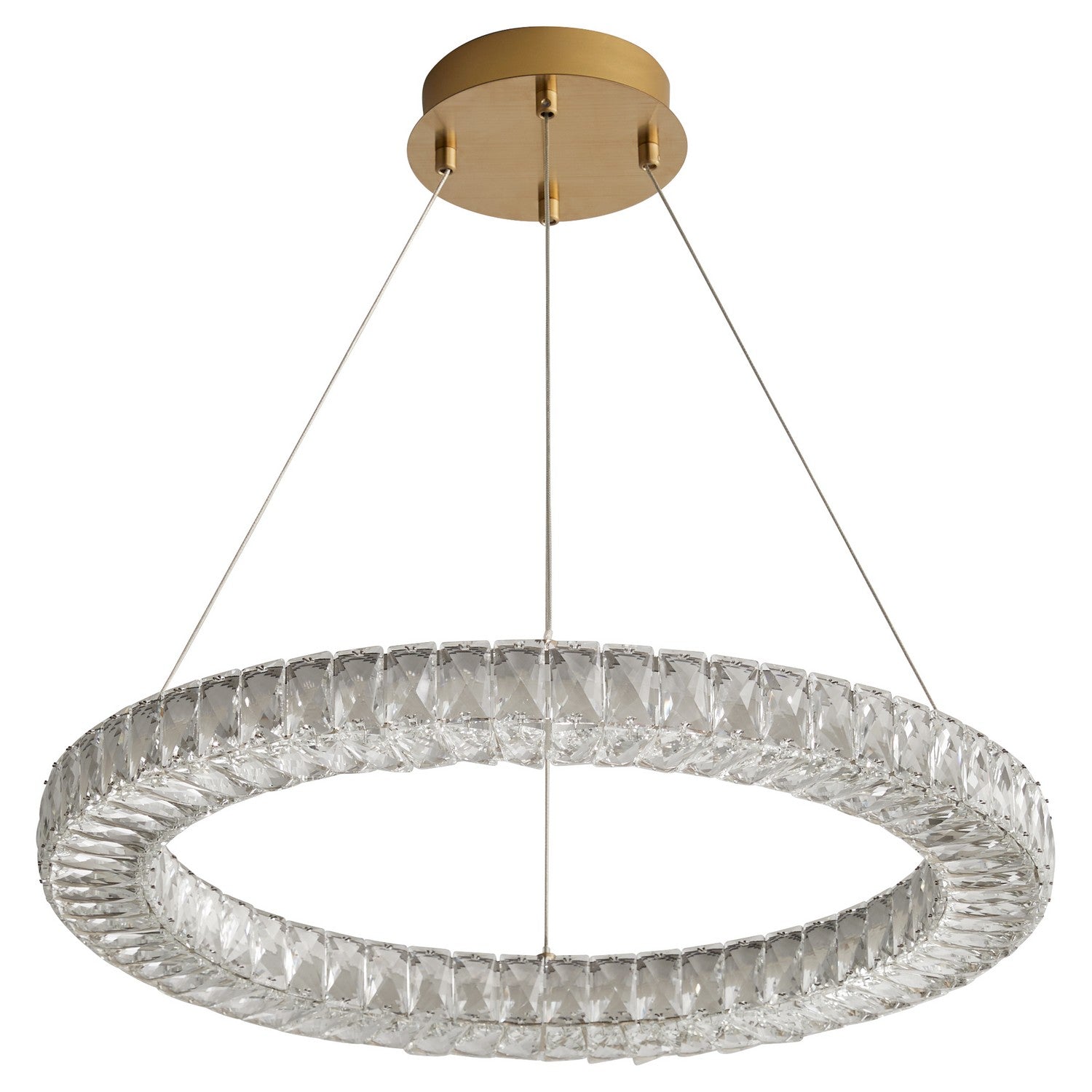 Quorum - 3-874-40 - LED Pendant - Élan - Aged Brass