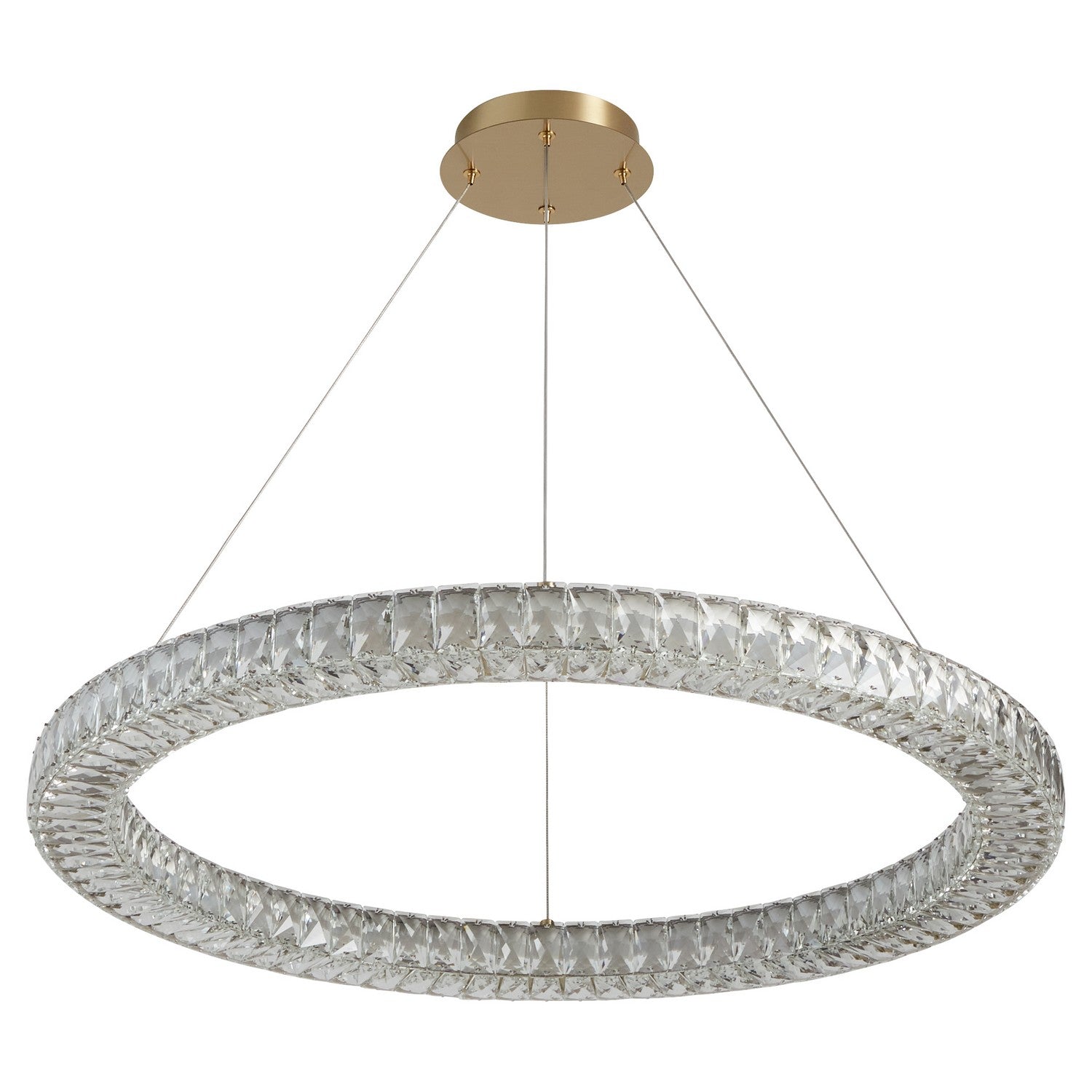 Quorum - 3-875-40 - LED Pendant - Élan - Aged Brass