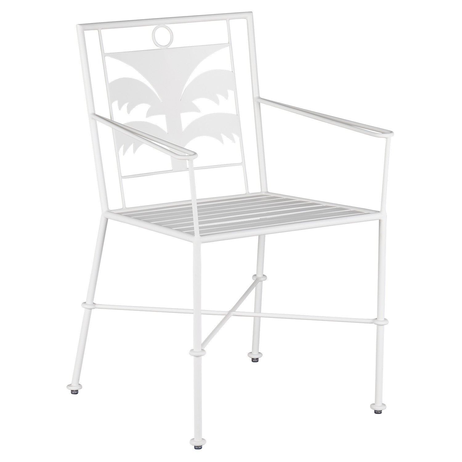 Currey and Company - 4000-0165 - Armchair - Gesso White