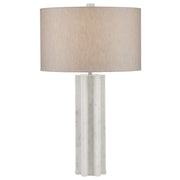 Currey and Company - 6000-0893 - One Light Table Lamp - White