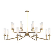 Savoy House - 1-8862-16-322 - 16 Light Chandelier - Baker - Warm Brass