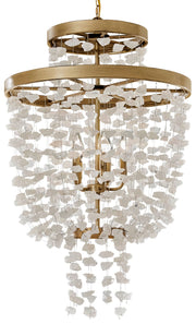 Metropolitan - N6895-898 - Five Light Pendant - Stonybrook by Robin Baron - Harvest Gold