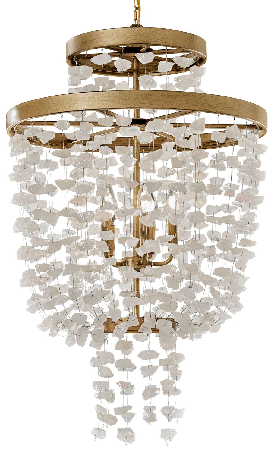 Metropolitan - N6895-898 - Five Light Pendant - Stonybrook by Robin Baron - Harvest Gold