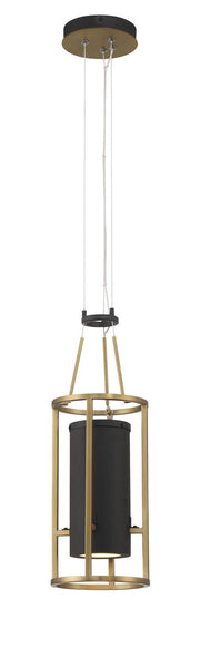 Minka-Lavery - 5085-781-L - LED Mini Pendant - Levitation - Sand Coal And Soft Brass