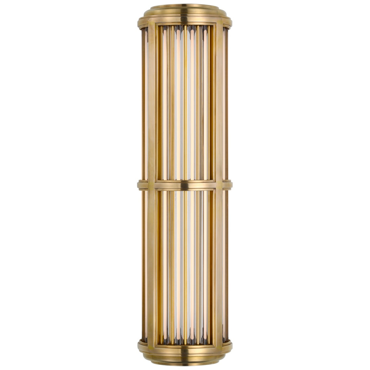 Ralph Lauren - RL 2761NB - LED Wall Sconce - Perren - Natural Brass and Glass Rods