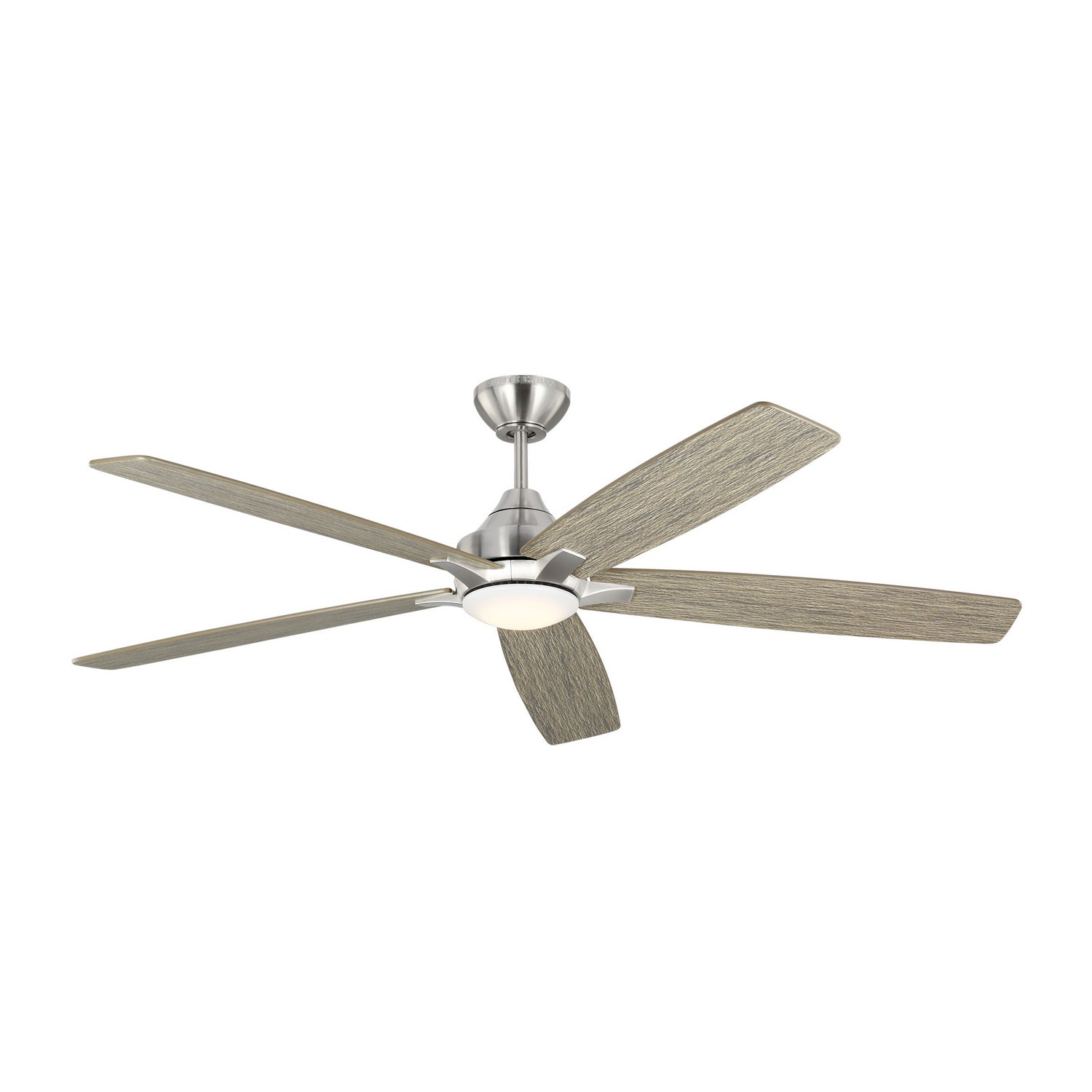 Generation Lighting - 5LWDSM60BSLGD - 60" Ceiling Fan - Lowden - Brushed Steel