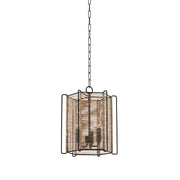 Troy Lighting - F9813-TBK - Three Light Lantern - Ramon - Textured Black