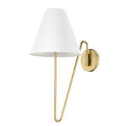 Golden - 3690-A1W BCB-IL - One Light Wall Sconce - Kennedy - Brushed Champagne Brass