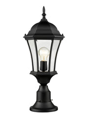 Z-Lite - 522PHM-553PM-BK - One Light Outdoor Pier Mount - Wakefield - Black