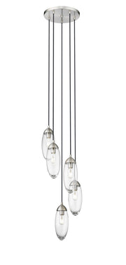 Z-Lite - 651P-5R-BN - Five Light Chandelier - Arden - Brushed Nickel