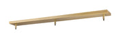 Z-Lite - CP4403-HBR - Three Light Ceiling Plate - Multi Point Canopy - Heritage Brass