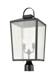 Millennium - 2654-PBK - Two Light Outdoor Post Lantern - Devens - Powder Coated Black