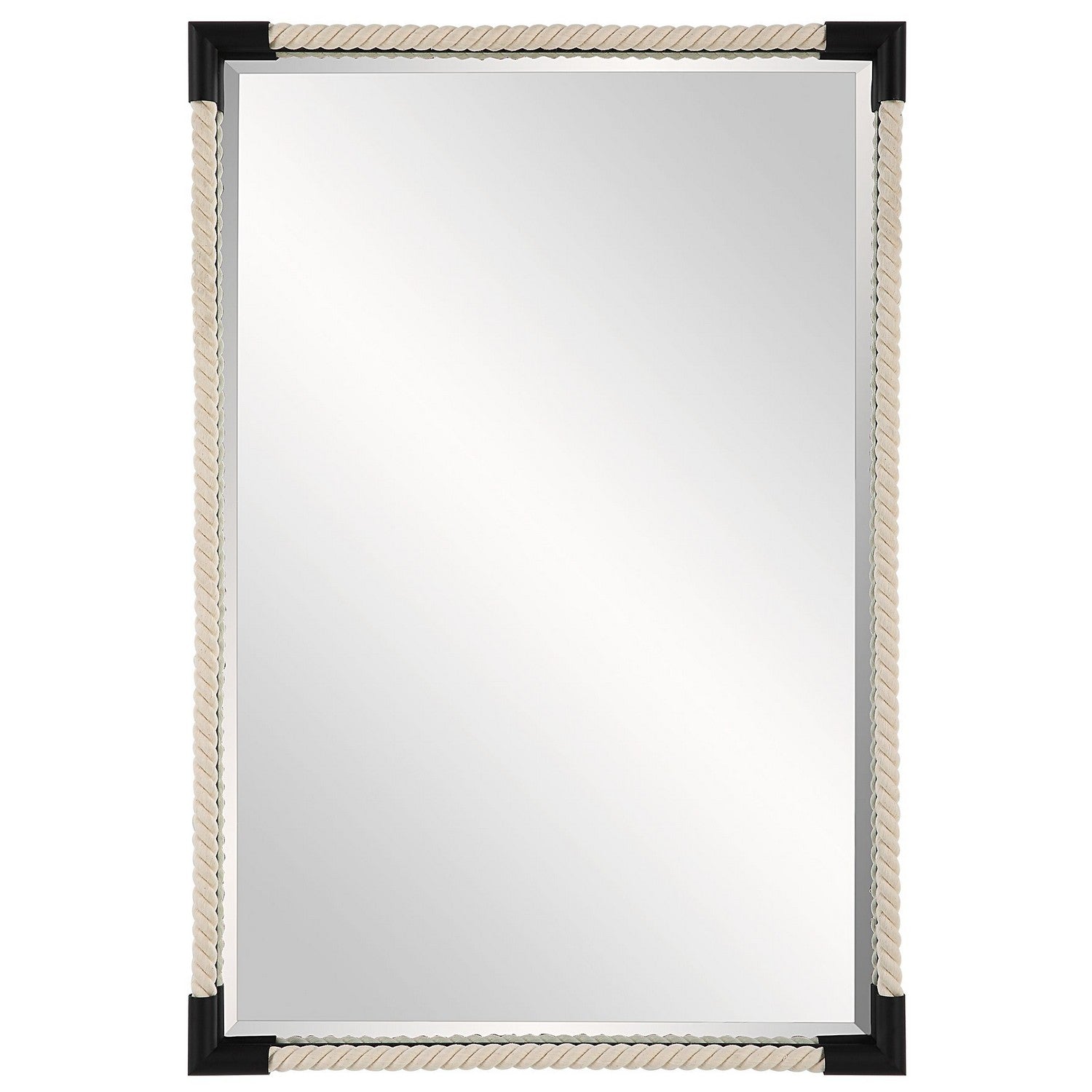Uttermost - 09942 - Mirror - Marina - Matte Black