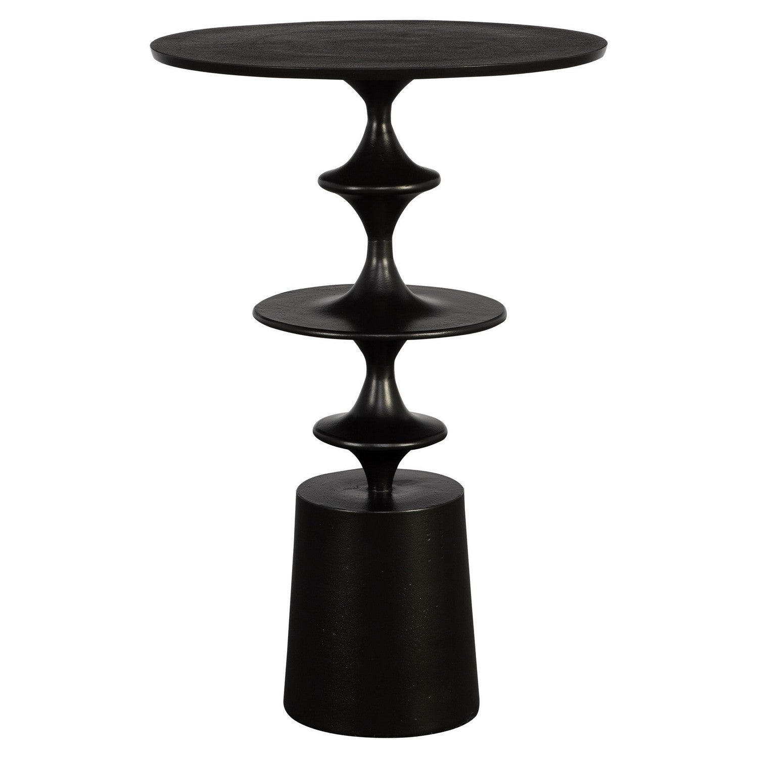 Uttermost - 22921 - Accent Table - Flight - Satin Black