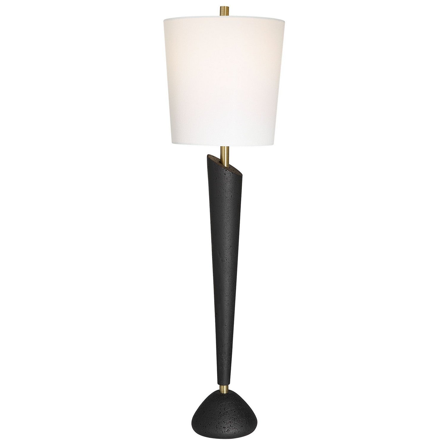 Uttermost - 30234-1 - One Light Buffet Lamp - Cypher - Antiqued Brass