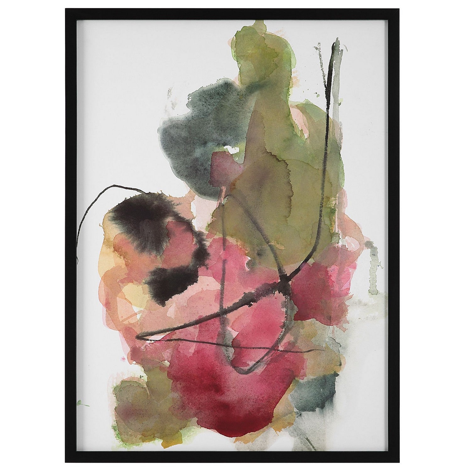 Uttermost - 32289 - Art Print - Euphoria - Black Wood