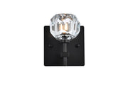 Elegant Lighting - 3509W6BK - One Light Wall Sconce - Graham - Black