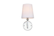 Elegant Lighting - LD7322W6CH - One Light Bath Sconce - Colson - Chrome and Clear