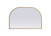 Elegant Lighting - MR1B3624BRS - Mirror - Blaire - Brass