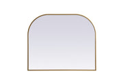 Elegant Lighting - MR1B3630BRS - Mirror - Blaire - Brass