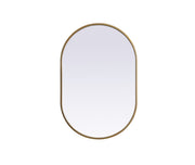 Elegant Lighting - MR2A2030BRS - Mirror - Asha - Brass