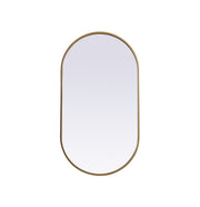 Elegant Lighting - MR2A2036BRS - Mirror - Asha - Brass