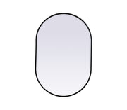 Elegant Lighting - MR2A2436BLK - Mirror - Asha - Black