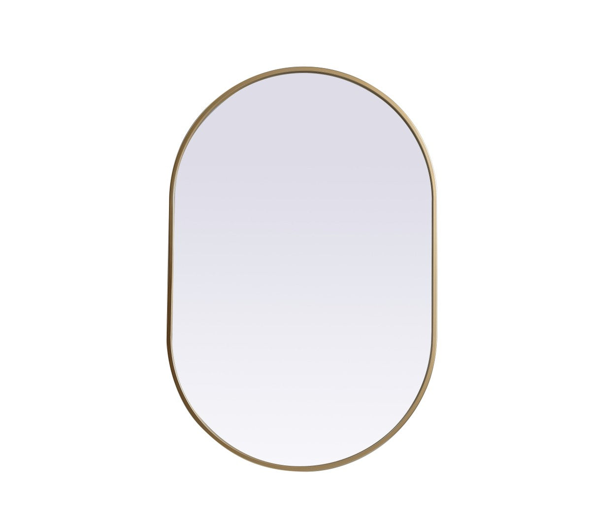 Elegant Lighting - MR2A2436BRS - Mirror - Asha - Brass